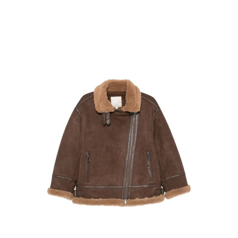 Molliolli Women Velin Faux Leather Jacket